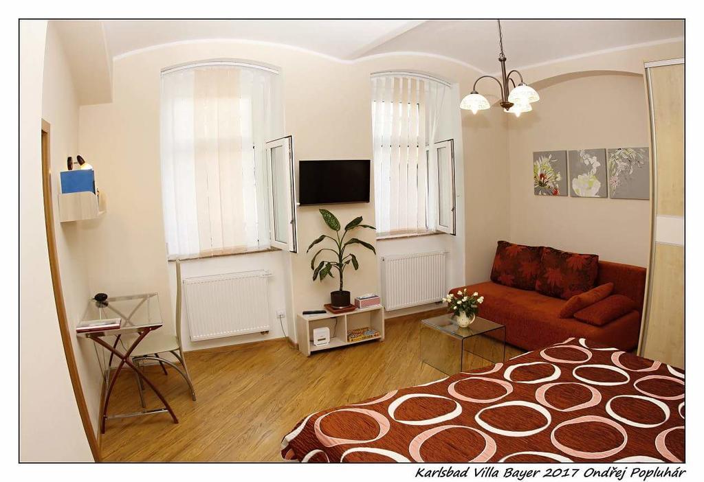 Apartman Vila Bayer Karlsbad Exterior foto
